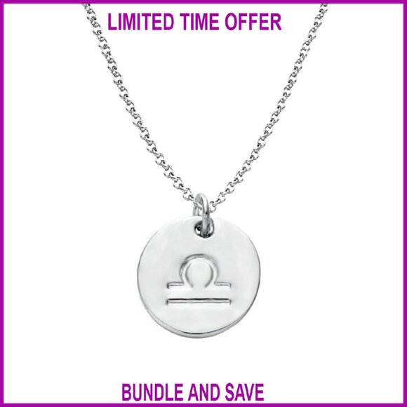 925 Sterling Silver Zodiac Necklace 16-18